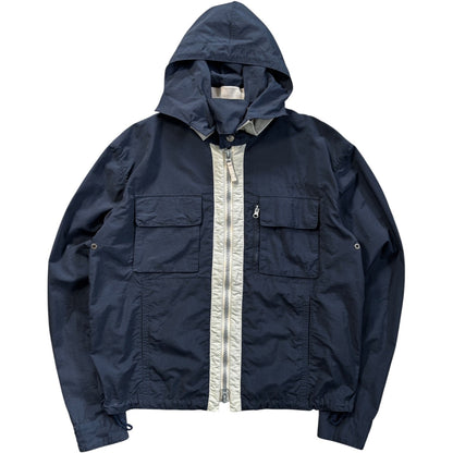 Armani Jeans 00’s Multipocket Convertible Jacket L | Large, Cream