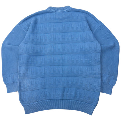 Vintage Burberry Embroidered Knit Jumper Size M