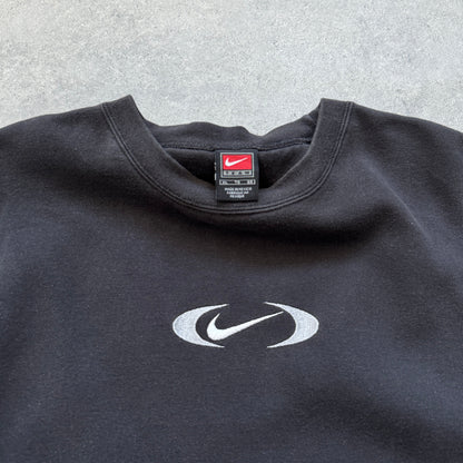 Nike 1990s heavyweight embroidered sweatshirt (XL)