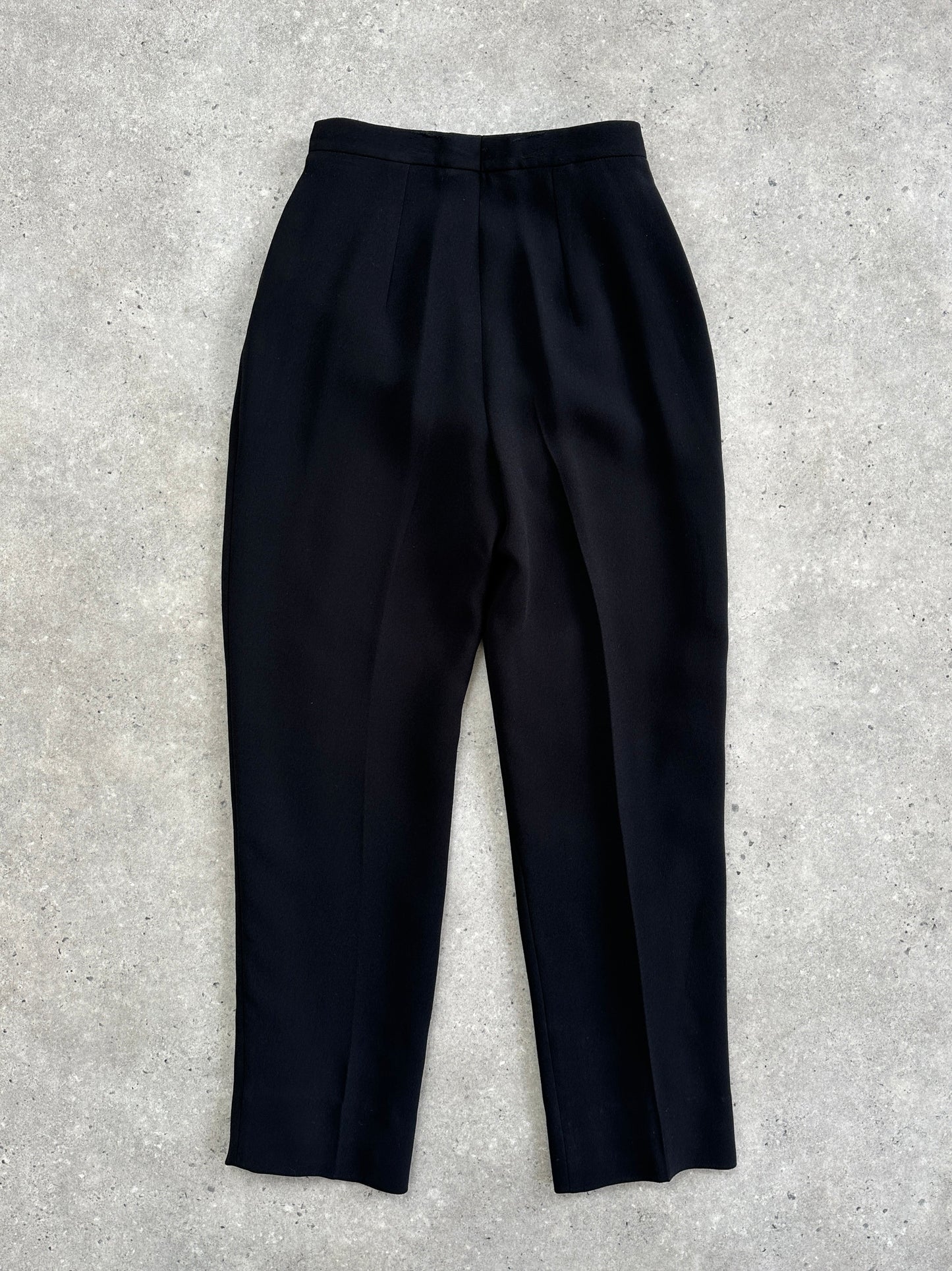 Italian Vintage Straight Leg High Waisted Trousers - W24