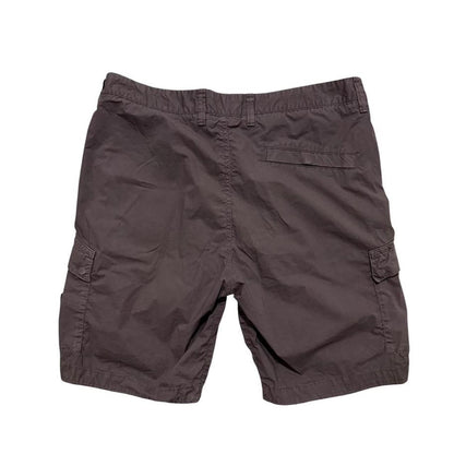 Stone Island Canvas Shorts | W34, Dark Grey