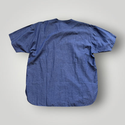 2000’s Issey Miyake Cotton Shirt M | O/S, Blue
