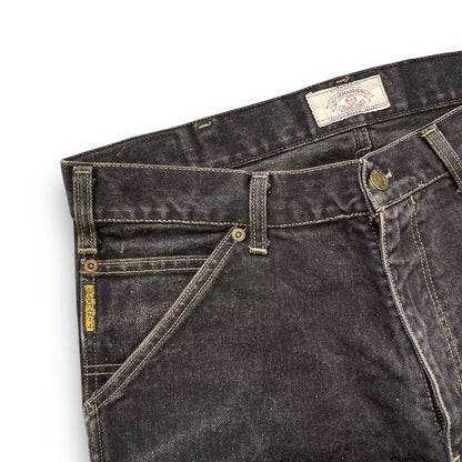 90's Armani Black Denim Carpenter Jeans (32) | Default Title, Black