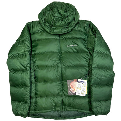 Montbell Light Alpine Down Puffer Jacket In Green ( M )