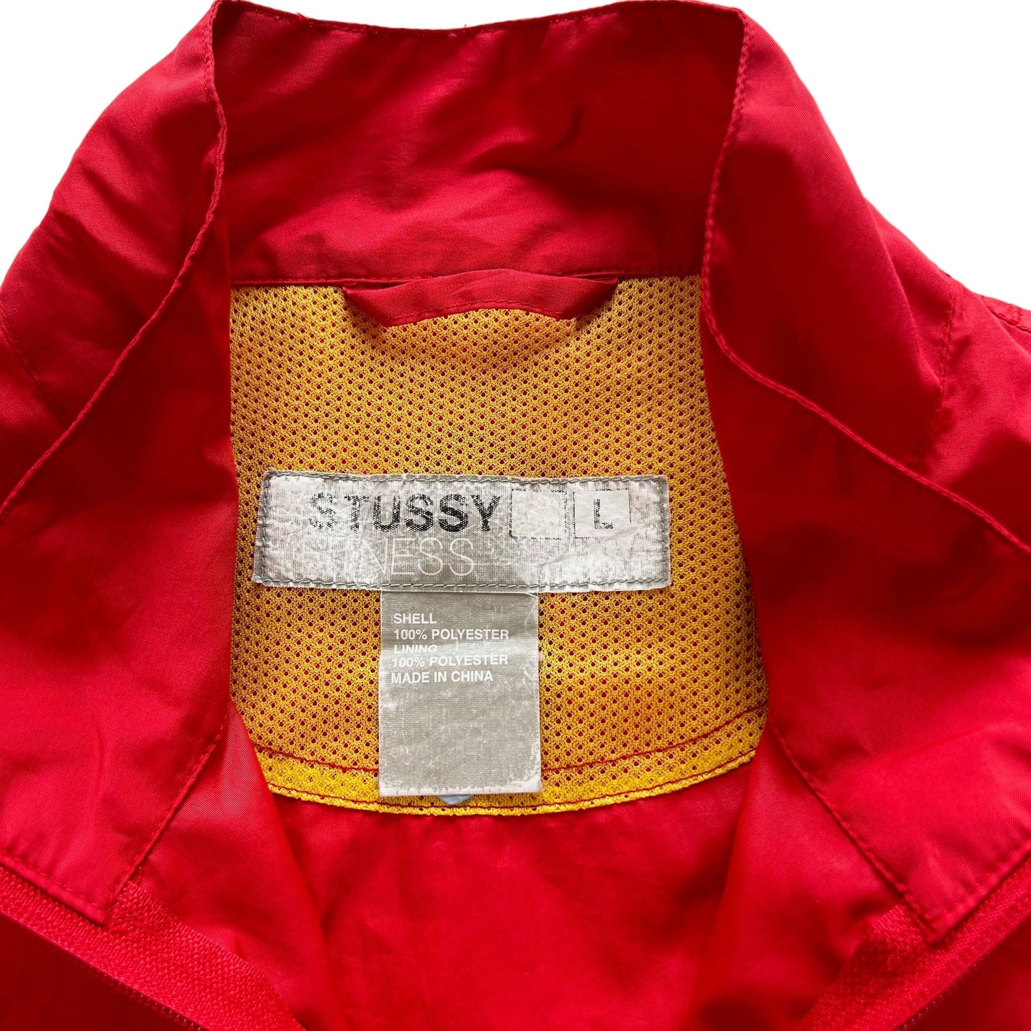 Vintage Stussy Q Zip Jacket Size L