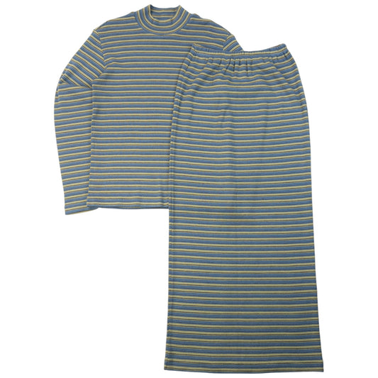 Vintage 90s Hai Sporting Gear By Issey Miyake Jumper & Skirt Set Womens Size L | Large, Blue