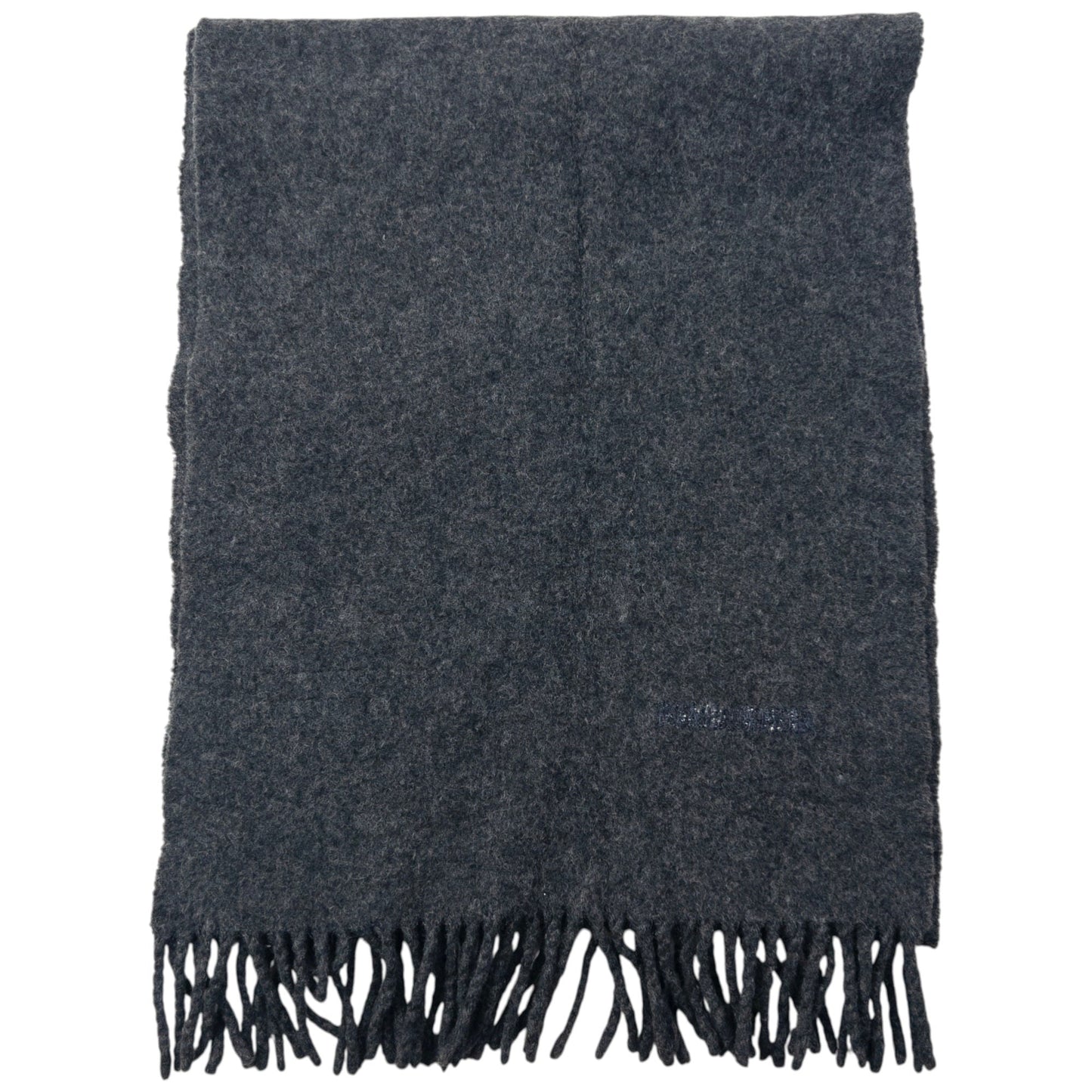 Vintage 80s Giorgio Armani Wool Tassel Scarf