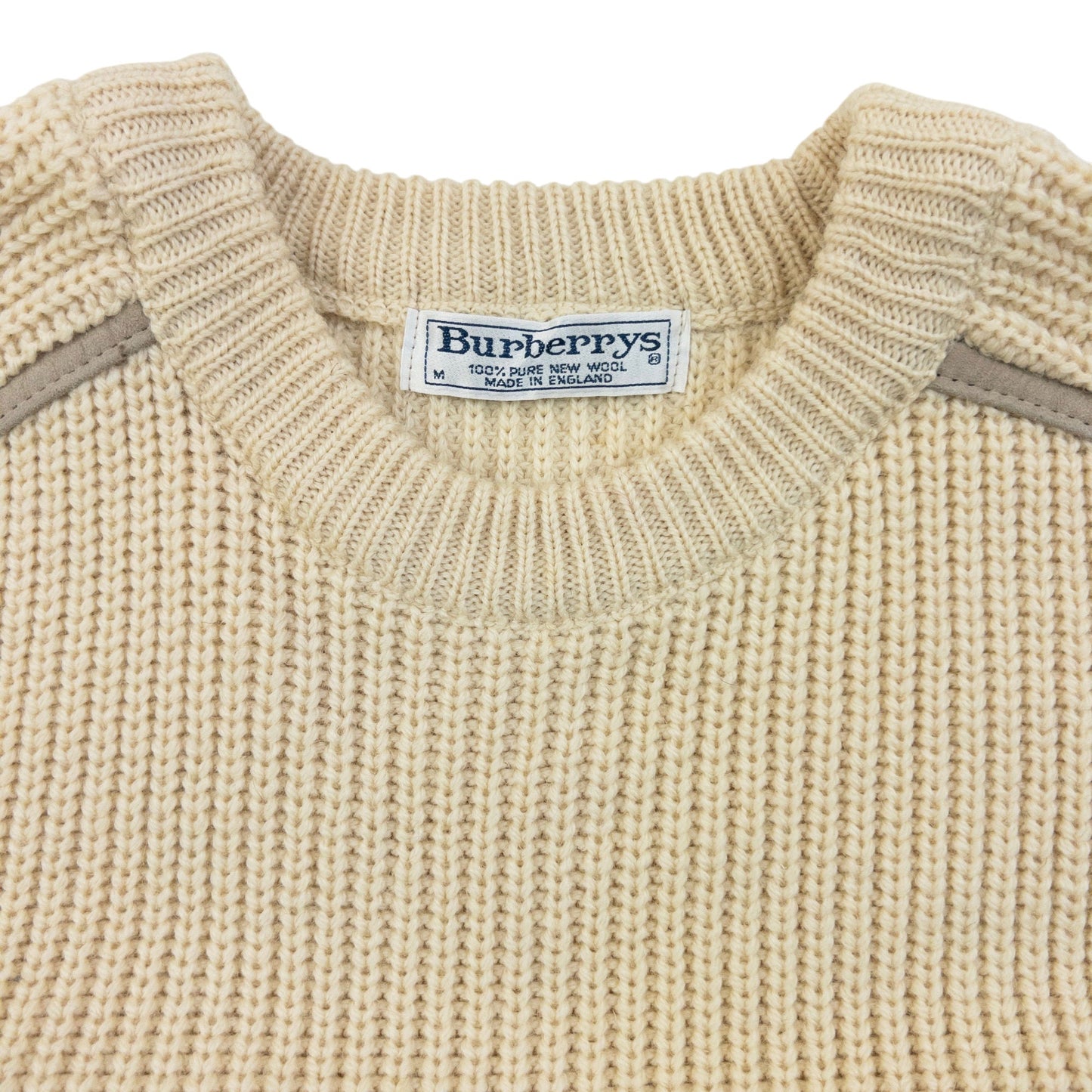 Vintage 90s Burberry Wool Knit Jumper Size M | Medium, Multicoloured