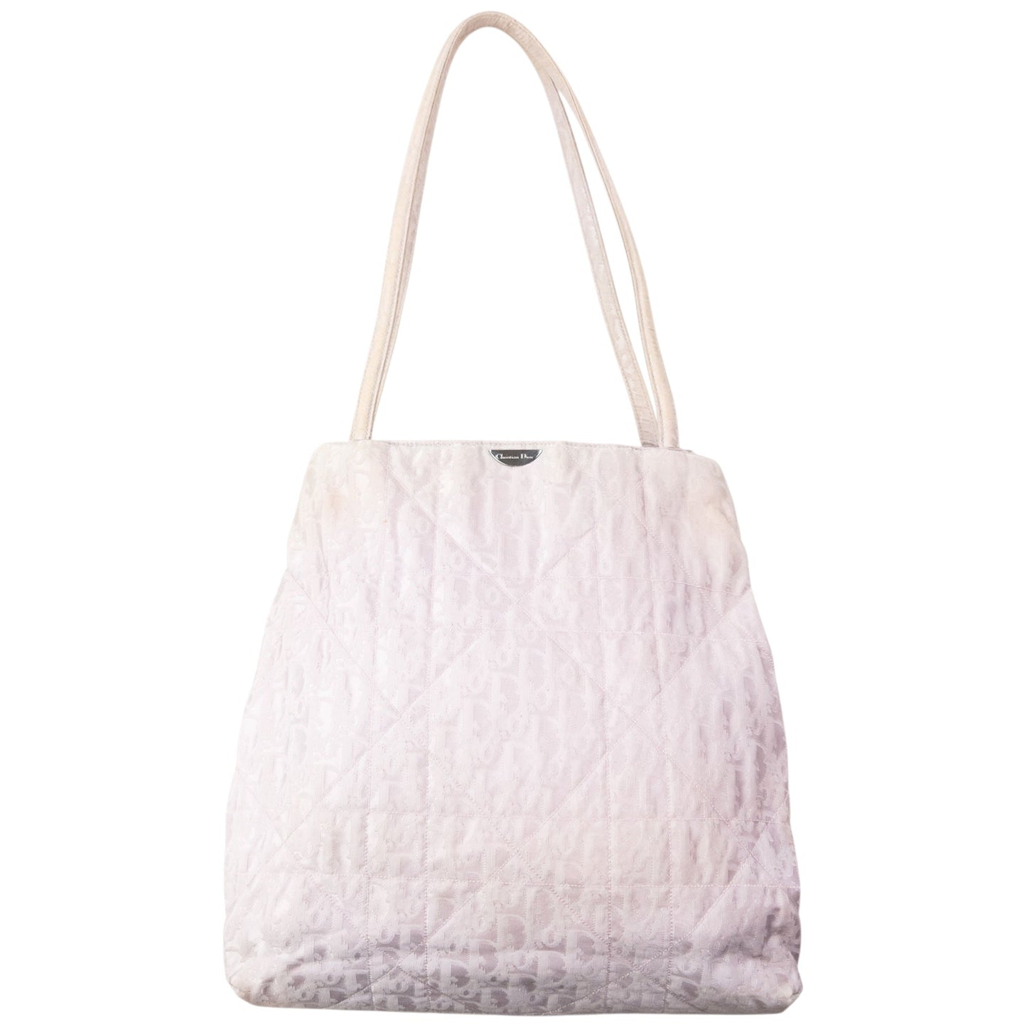 Vintage 2000s Dior Monogram Shoulder Bag | O/S, Pink