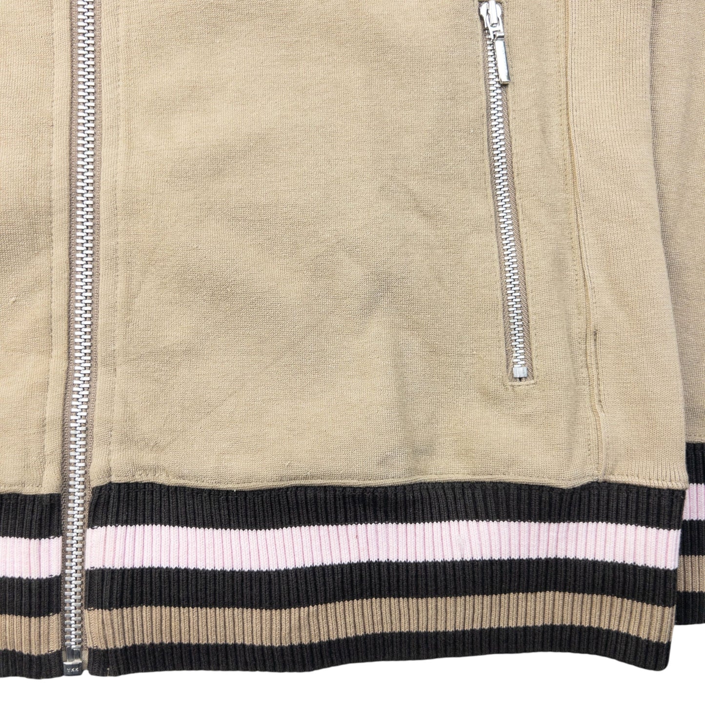 Vintage 2000s Burberry Black Label Zip Up Sweatshirt Size XS | XS, Multicoloured