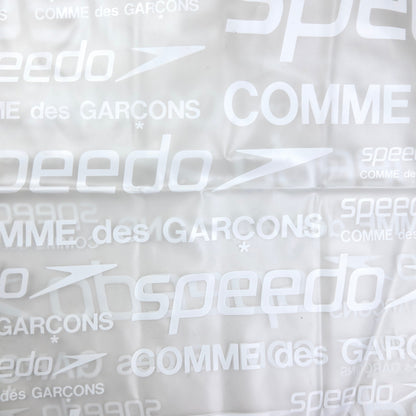 Vintage Comme Des Garçons X Speedo Clear Monogram Drawstring Bag