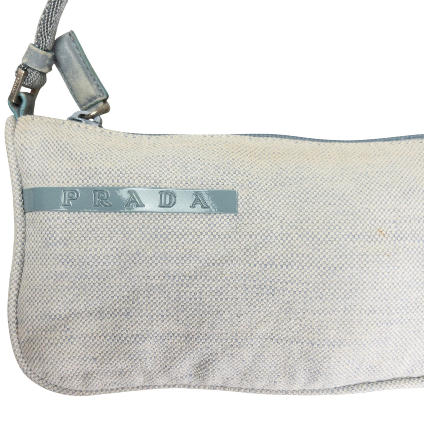 Vintage 1999 Prada Sport Mini Baguette Shoulder Bag