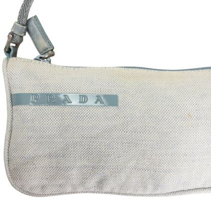 Vintage 1999 Prada Sport Mini Baguette Shoulder Bag