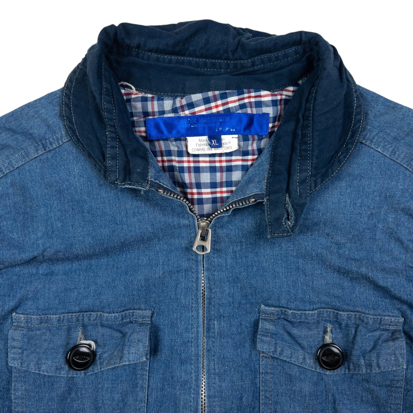 Vintage Junya Watanabe X Comme Des Garçons MAN Denim Jacket Size S