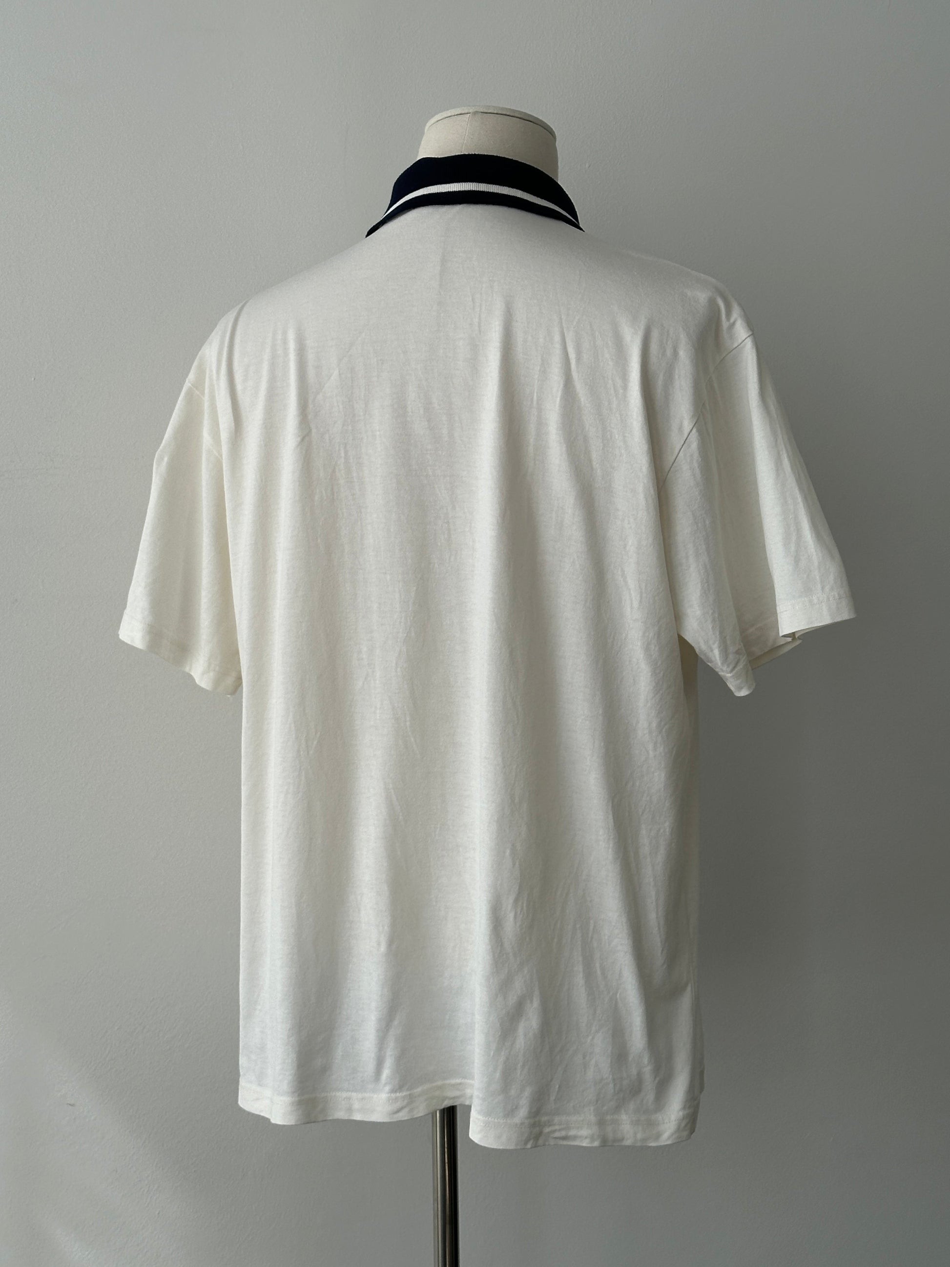 Yves Saint Laurent Pour Homme 1990s Striped Polo - L