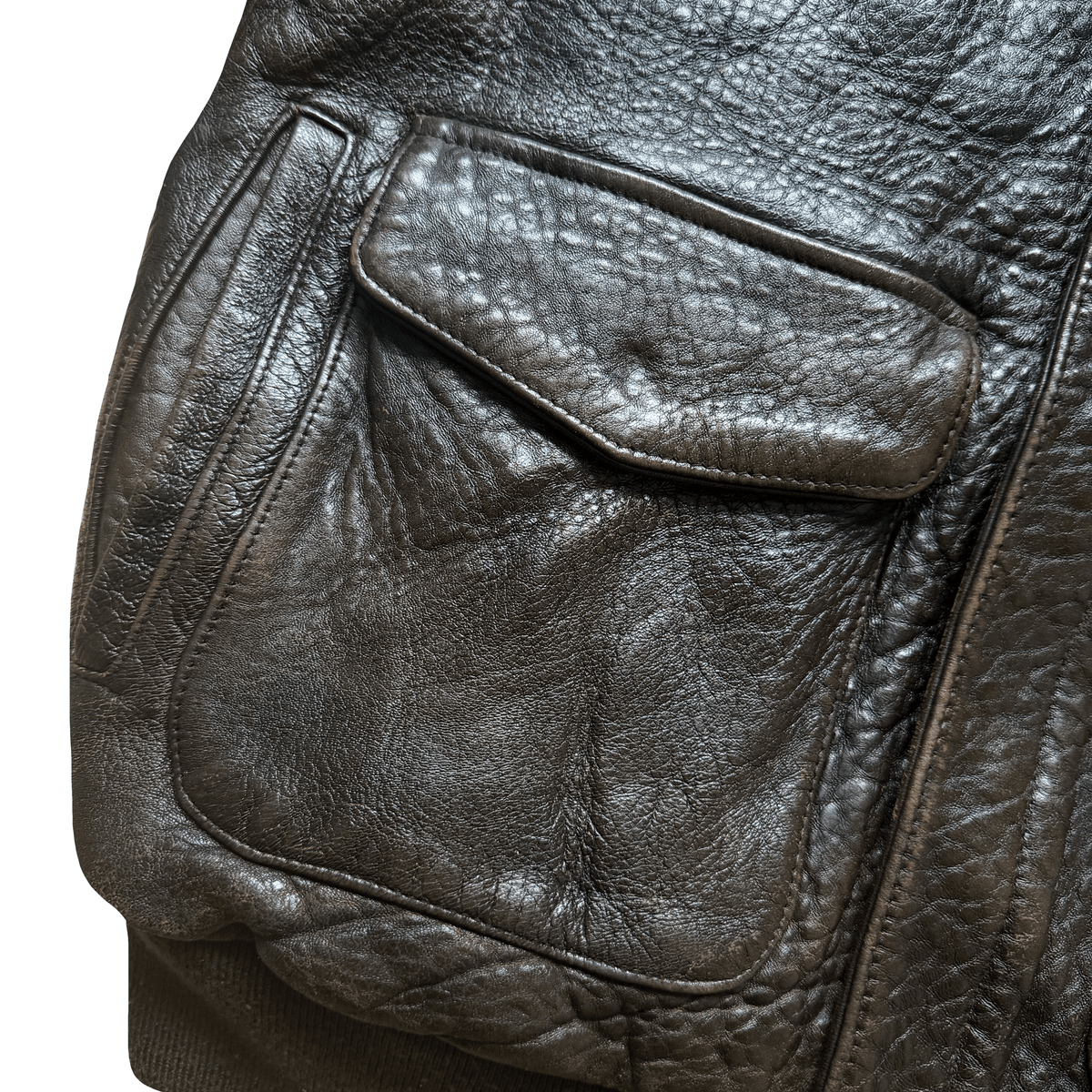 Avirex 'Saipan' 1988 A2 Leather Flight Jacket - S / M | S / M, Red
