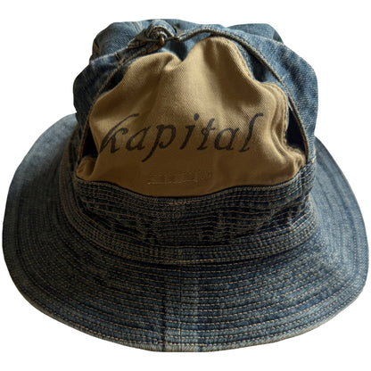 Kapital 'The Old Man & The Sea' Denim Bucket Hat | O/S, Red