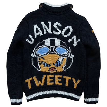 Vanson Leathers Tweety Cowichan Jacket - S | Small, Black