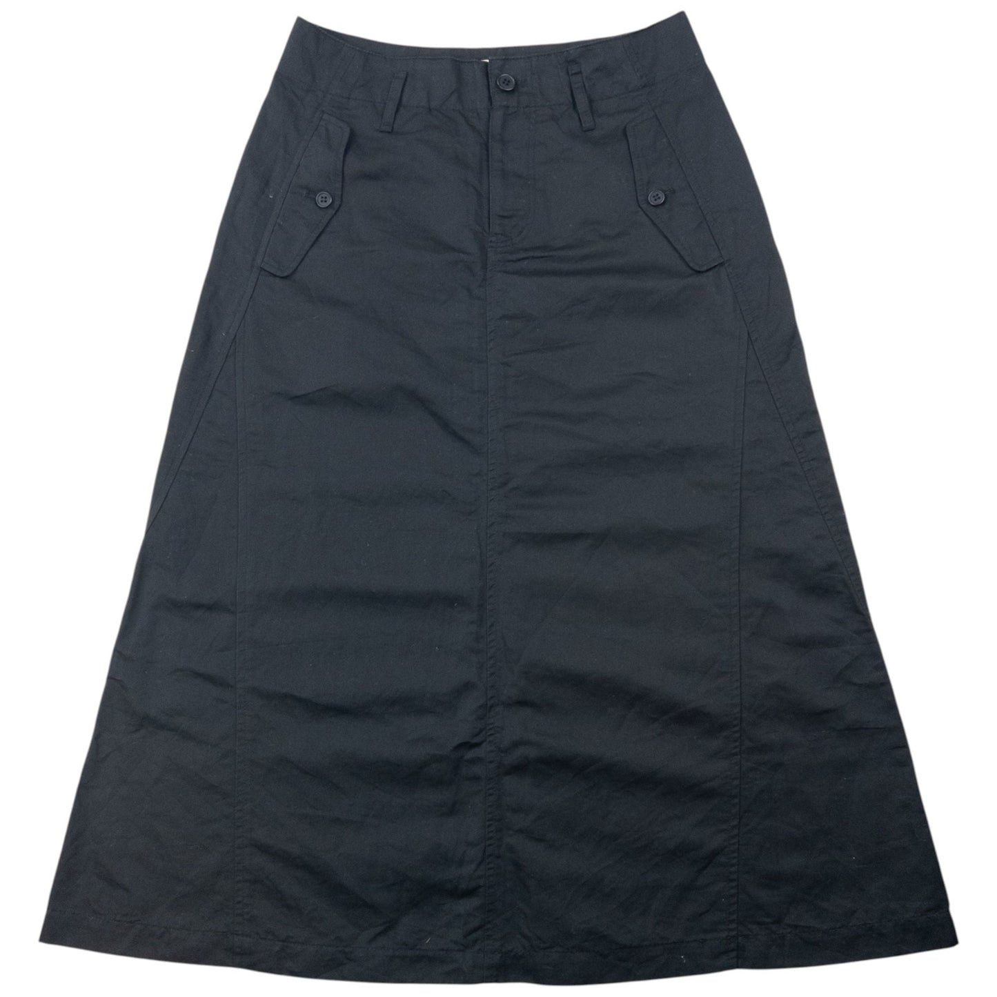 Vintage 2000s Plantation By Issey Miyake Skirt Womens Size W29 | W29, Black