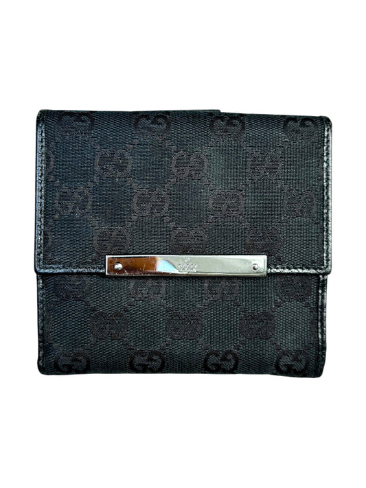 Gucci Supreme GG Canvas Leather Bilfold Wallet