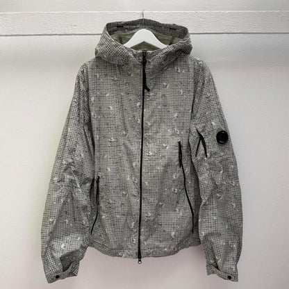 CP Company Grid Camo Lens Jacket (L) | Large, Camo