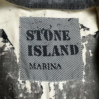 S/S 1985 Light Grey Raso Gommato Marina Rain Coat