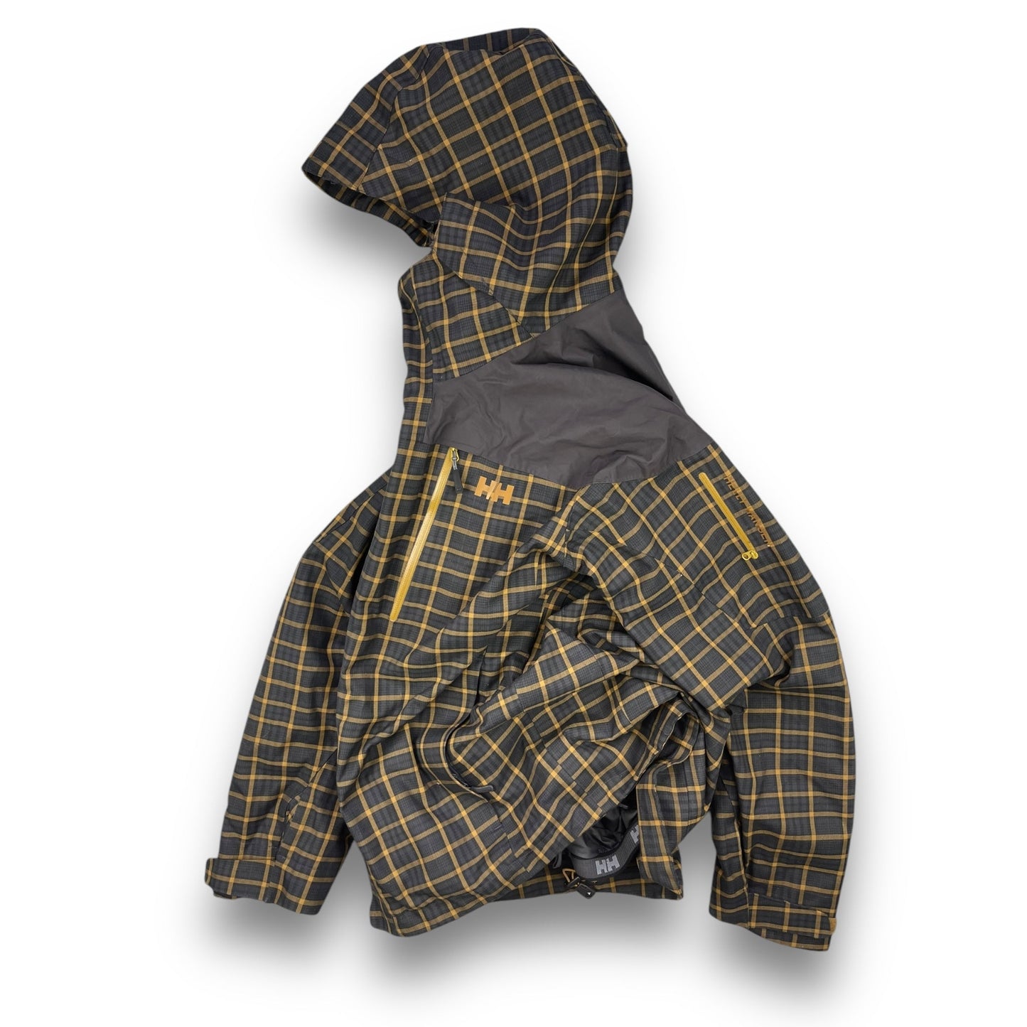 Helly Hansen Asymmetric Plaid Jacket (M) | Default Title, Navy