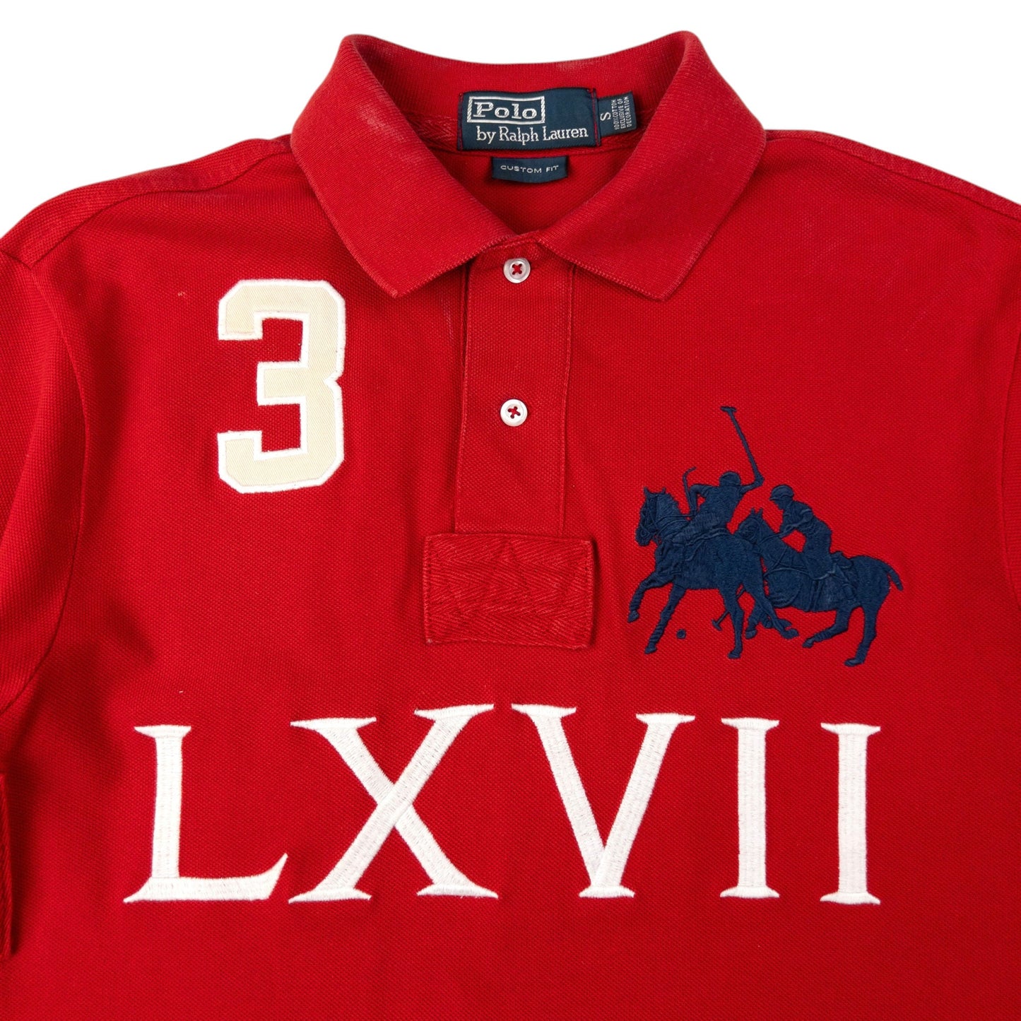 Vintage Polo Ralph Lauren LXVII Polo Shirt Size S