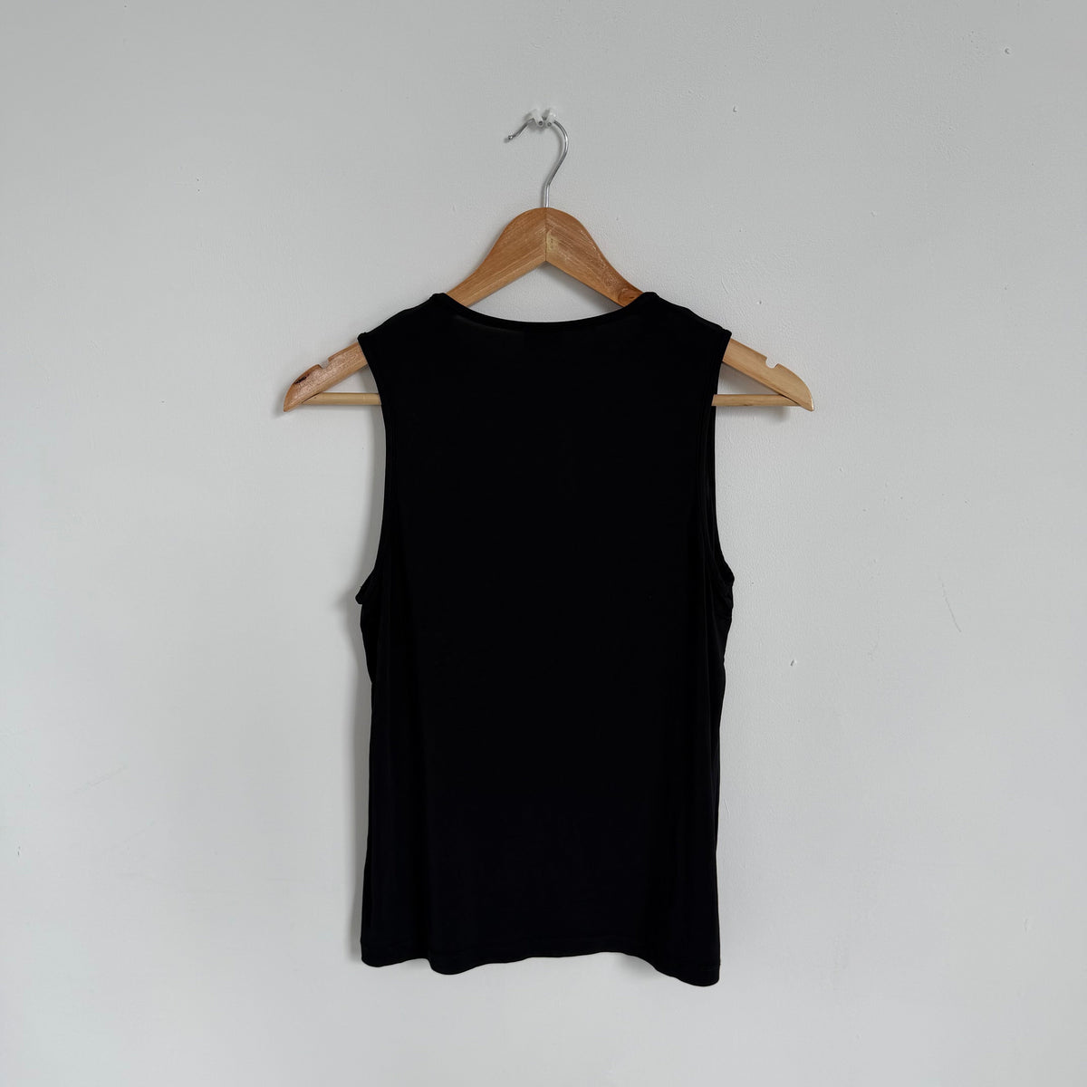 1990s armani jeans slit vest top | O/S, Tan