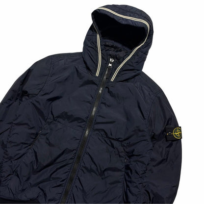 Stone Island Garment Dyed Crinkle Reps Jacket | Large, Navy
