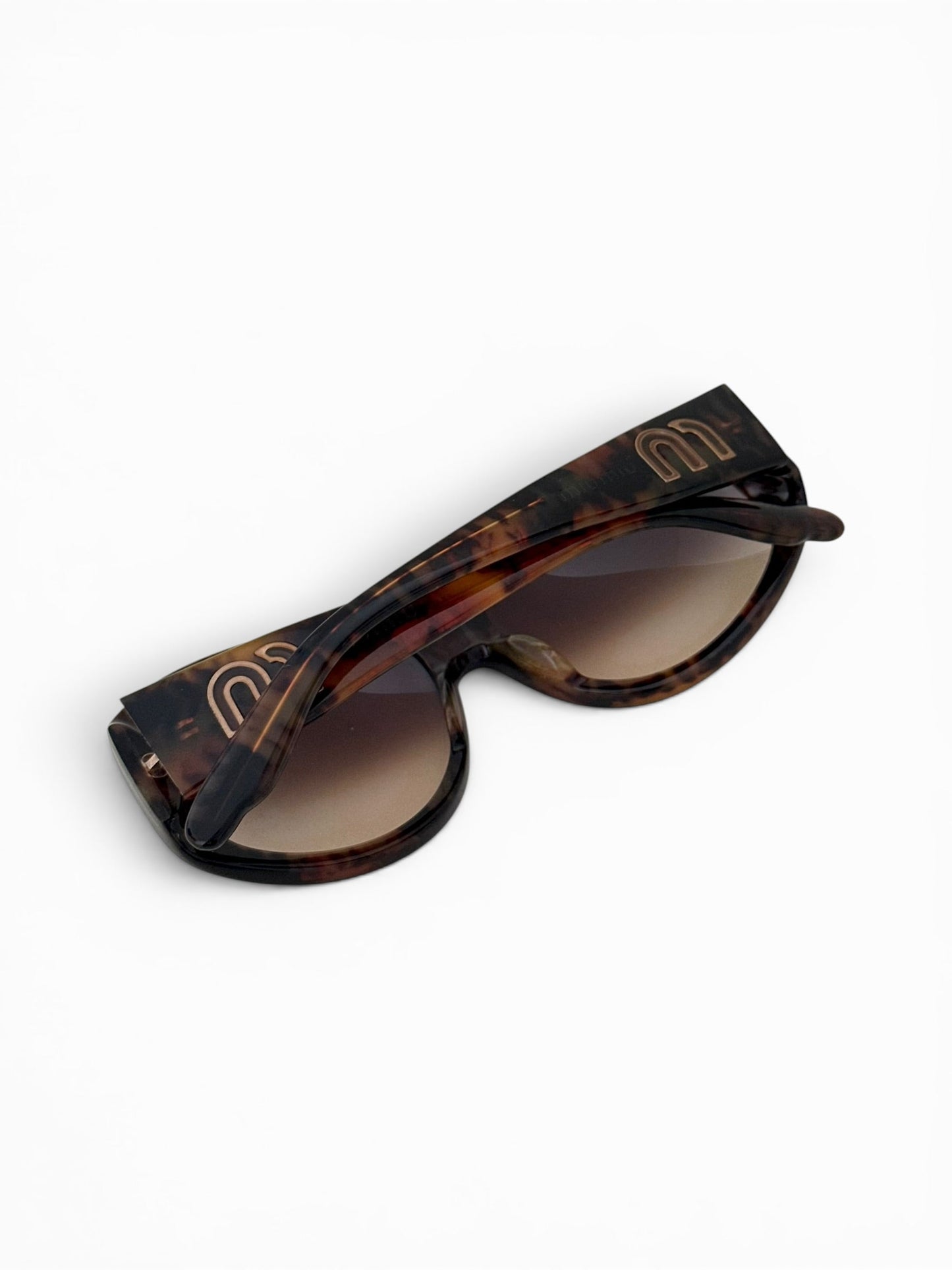 2000s Miu Miu ‘M’ Sunglasses | O/S, Brown