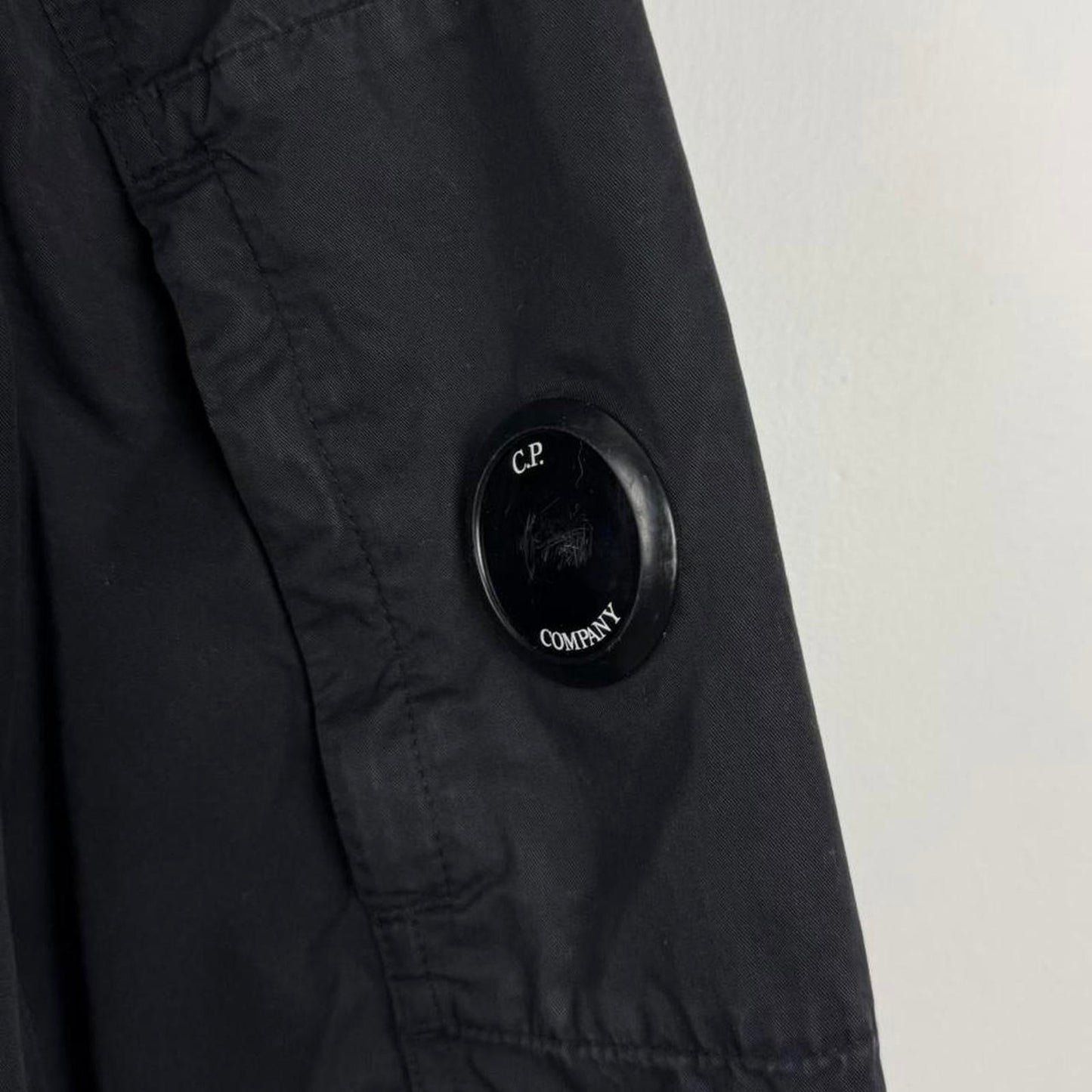 CP Company Canvas Zip Jacket Black (L) | Large, Black