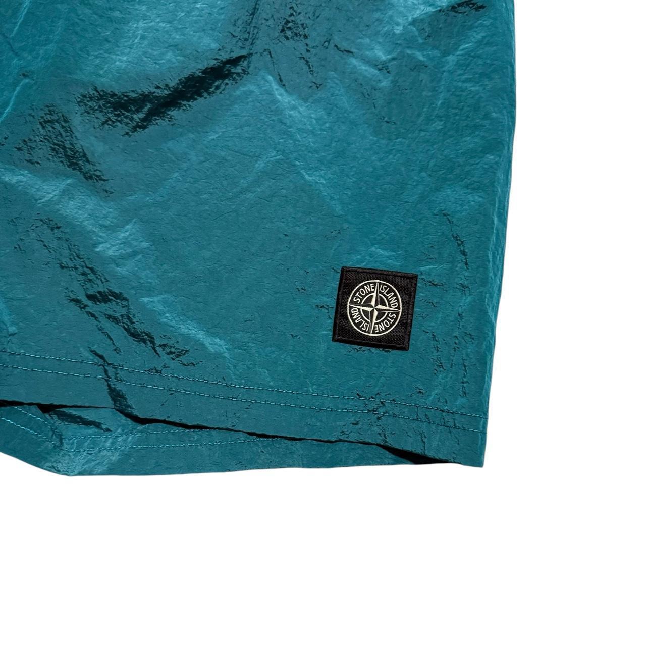 Stone Island Nylon Metal Swim Shorts | Large, Teal