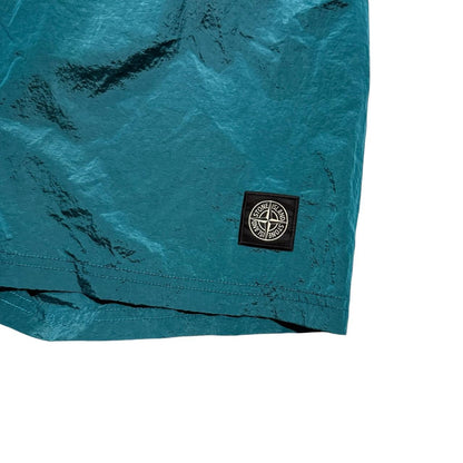 Stone Island Nylon Metal Swim Shorts | Large, Teal