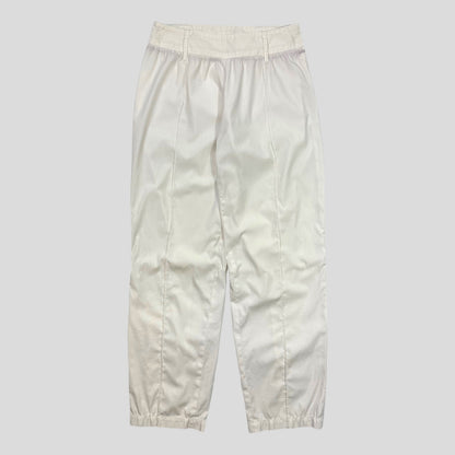 Prada Sport 00’s Linen Ponte Trousers - UK6-8 | O/S, White