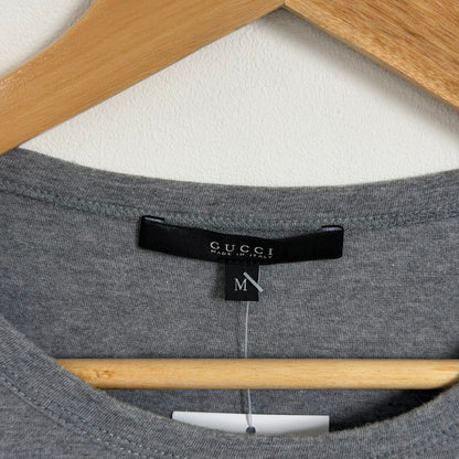 2000s gucci by tom ford emblem tee | O/S, Gold
