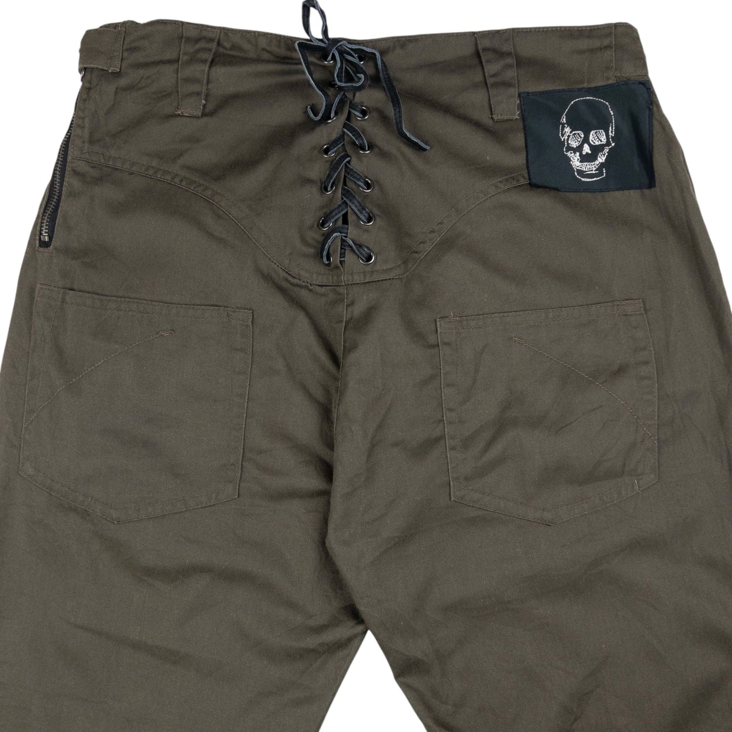 Vintage PPFM Lace-Back Trousers Size W32