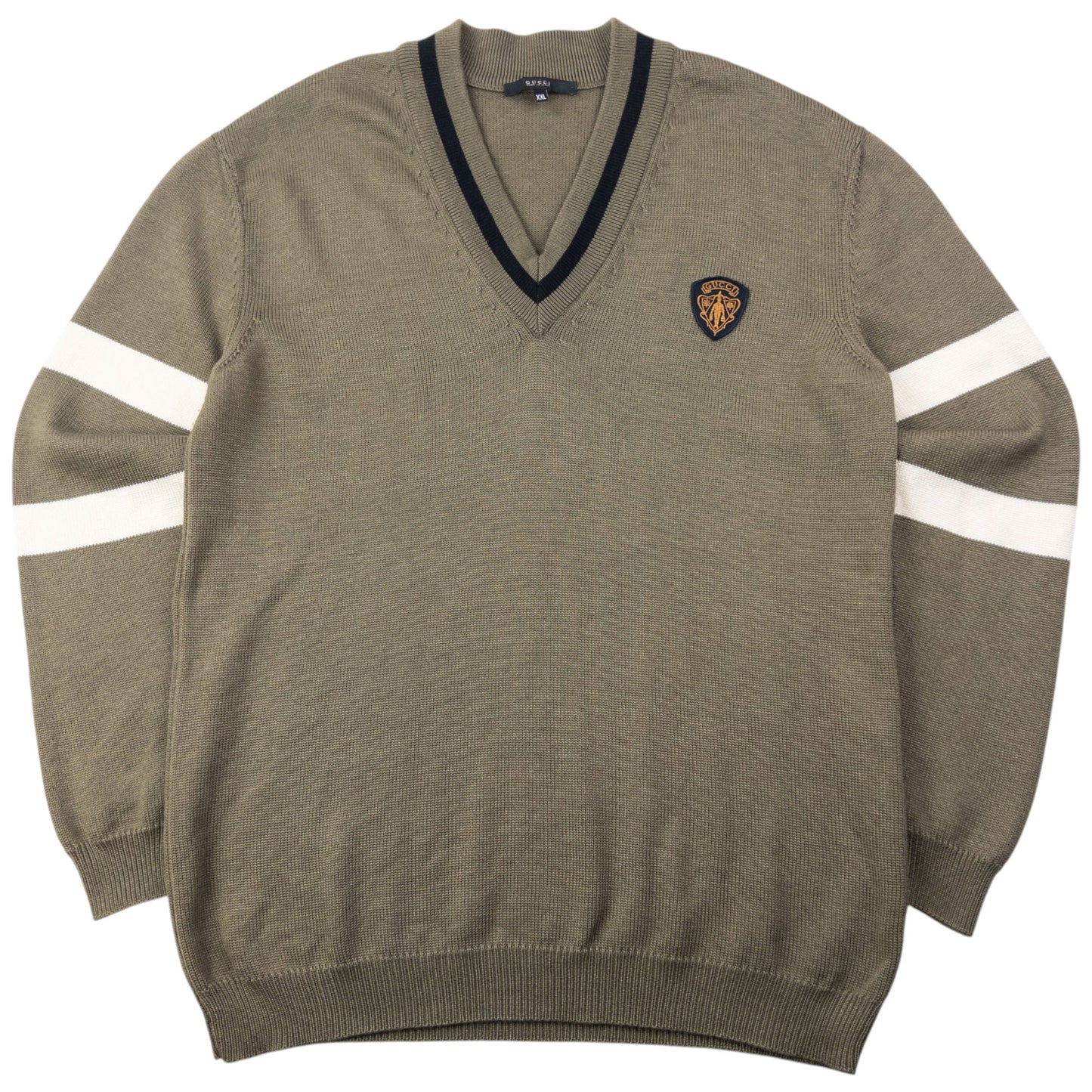 Vintage 2000s Gucci Wool Knit Jumper Size L | Large, Multicoloured