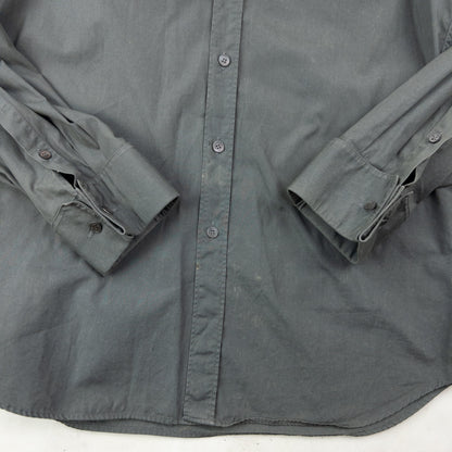Vintage 2000s Miu Miu Long Sleeve Button Up Shirt Size M | Medium, Grey