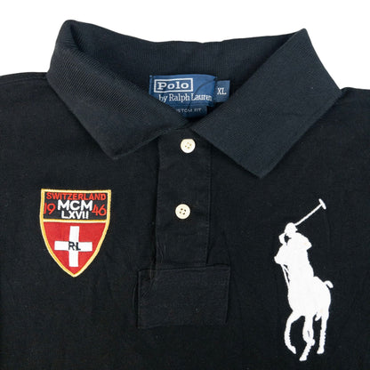 Vintage Polo Ralph Lauren Suisse Polo Shirt Size XL