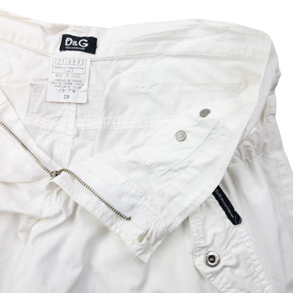 Vintage 2004 Dolce & Gabbana Adjustable Trousers Size W32 | W32, White