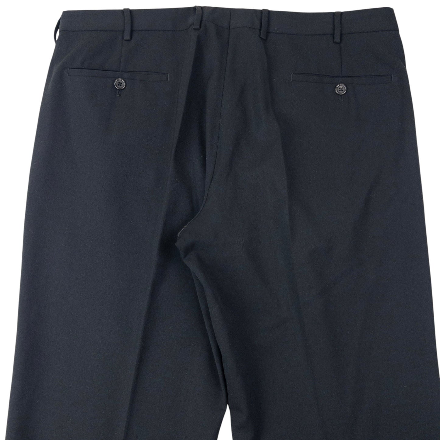 Vintage 2000s Prada Trousers Size W36 | W36, Black