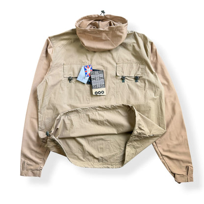 1998 Maharishi Coolmax Face Covering Pullover (L) | Large, Beige