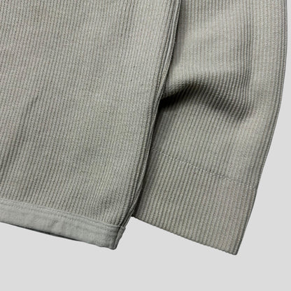 Stone Island 1999 BDU Ribbed Cotton Pocket Sweatshirt - M