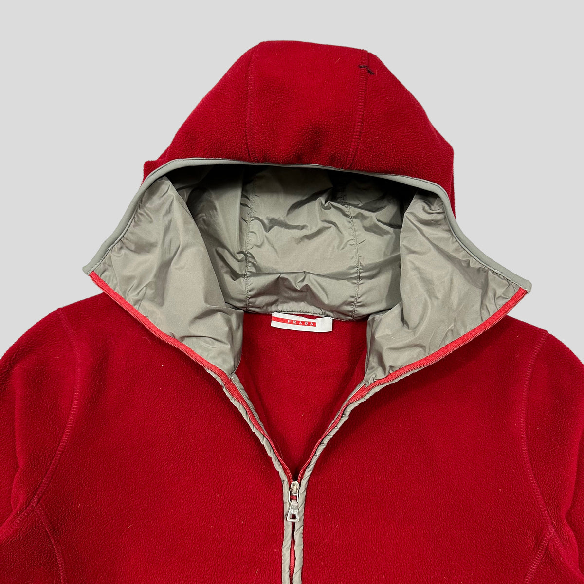 Prada Sport 00’s Balaclava Fleece - 8-10 | Large, Red