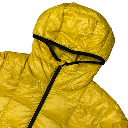 Camp 7 Square Stitch Puffer Jacket In Orange (M) | Camp 7, Orange