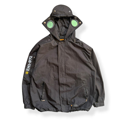 2000's Emporio EM1-972 Goggle Jacket (XL) | XL, Red