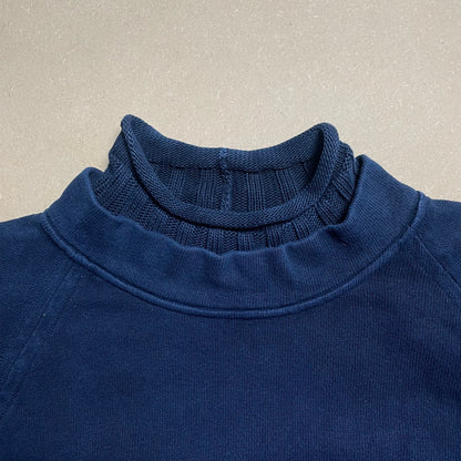 A/W 1998 Paul Harvey Oxford Blue Double Neck Sweater