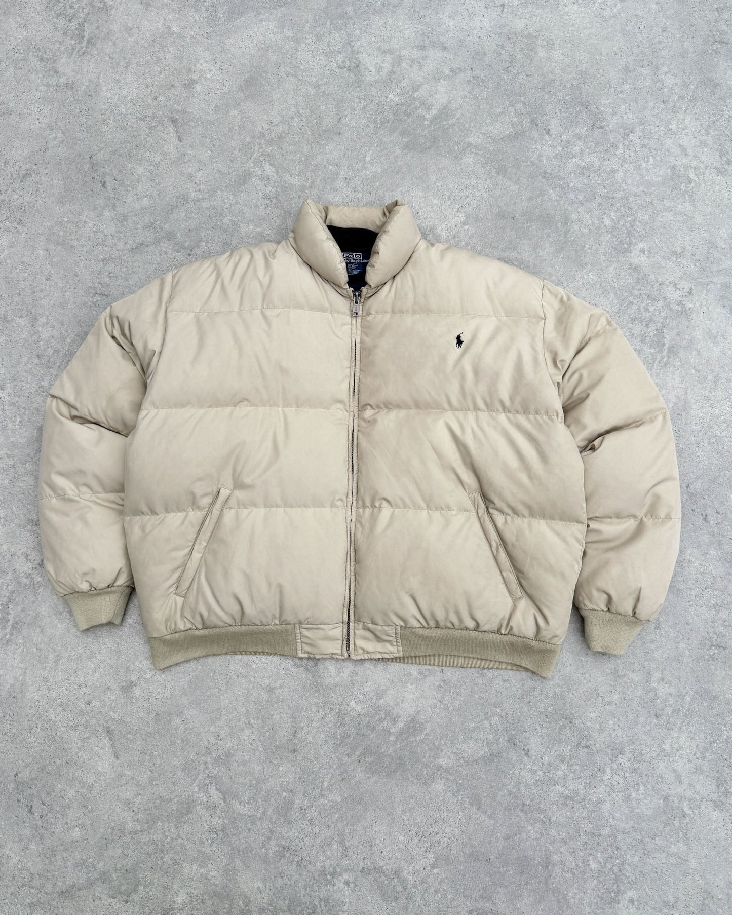 ralph lauren 1990s heavyweight down fill bomber puffer jacket (l) | Default Title, Multicoloured