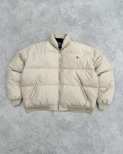 ralph lauren 1990s heavyweight down fill bomber puffer jacket (l) | Default Title, Multicoloured
